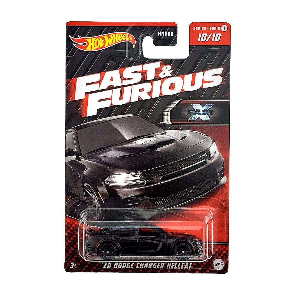 Mattel Hot Wheels - Fast And Furious, ΄20 Dodge Charger Hellcat (10/10) HNT00 (HNR88)