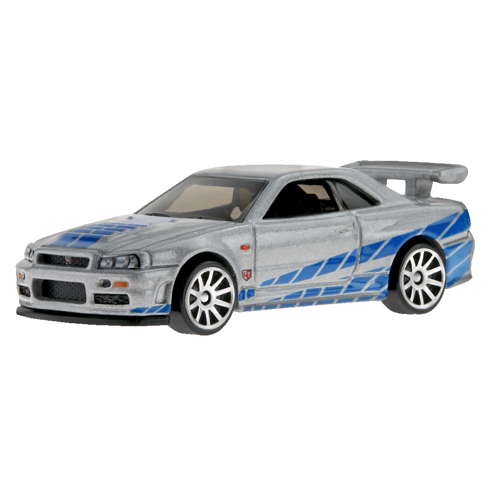 Mattel Hot Wheels - Fast And Furious, Nissan Skyline GT-R (BNR34) (2/10) HNT02 (HNR88)