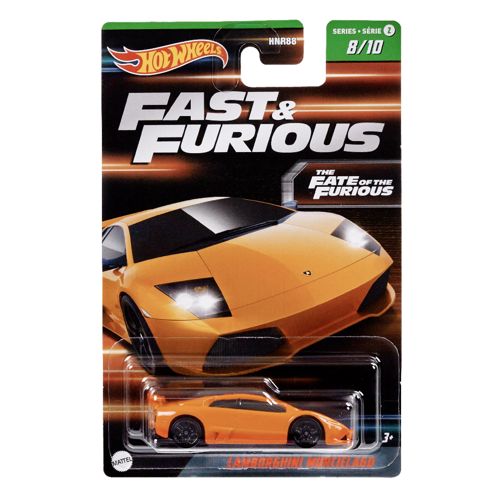 Mattel Hot Wheels - Fast And Furious, Lamborghini Murcielago (8/10) HNT08 (HNR88)