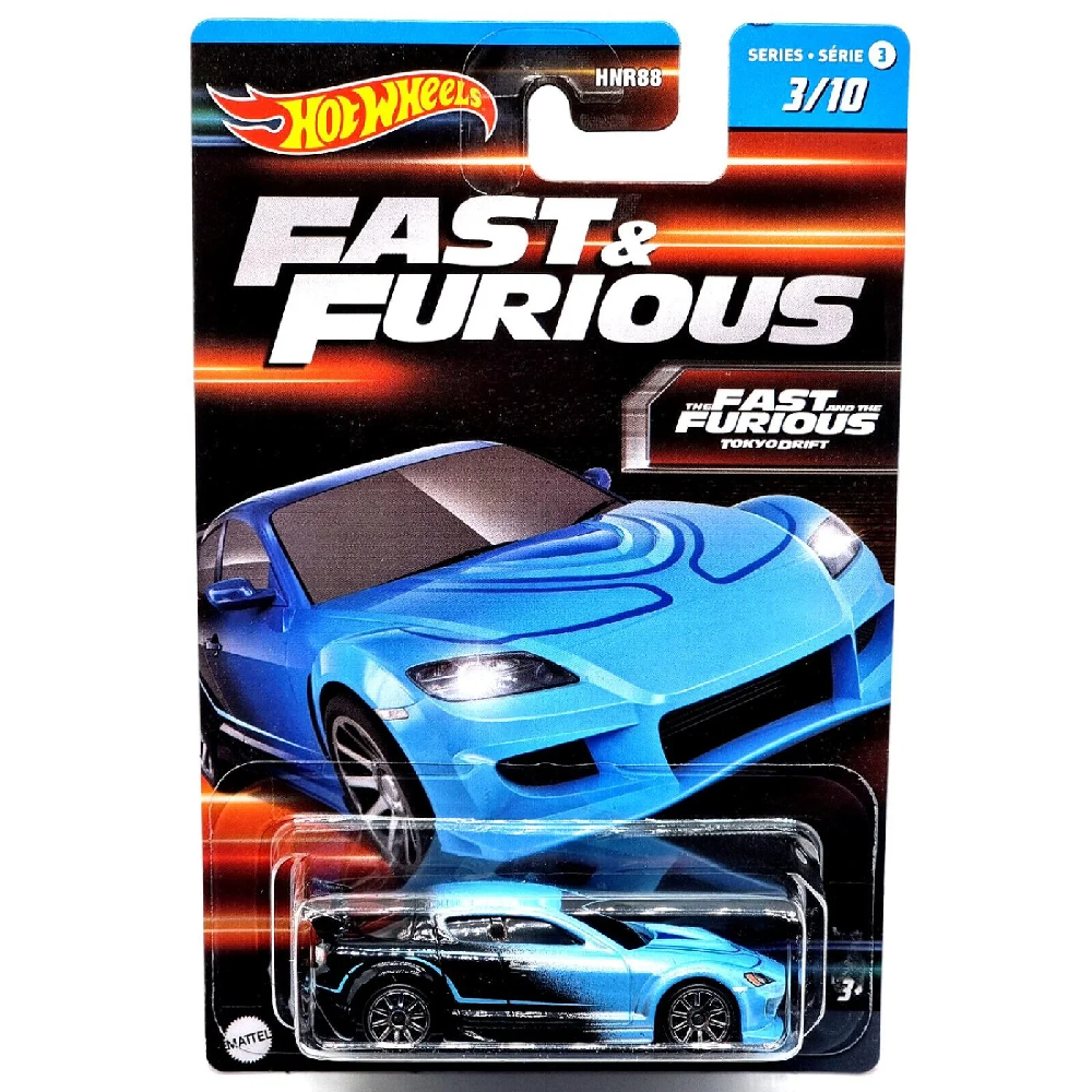 Mattel Hot Wheels - Fast And Furious, Mazda RX-8 (3/10) HNT13 (HNR88)