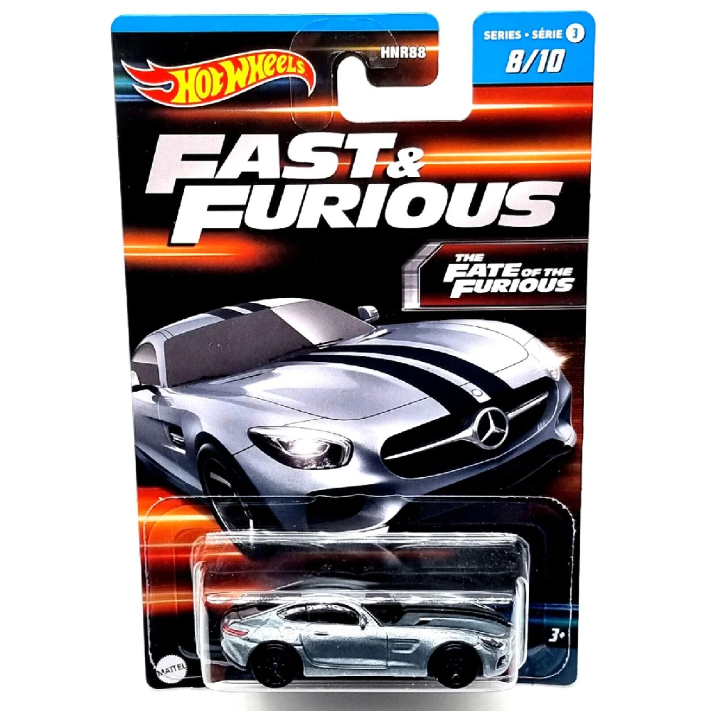 Mattel Hot Wheels - Fast And Furious, 15 Mercedes AMG GT (8/10) HNT18 (HNR88)