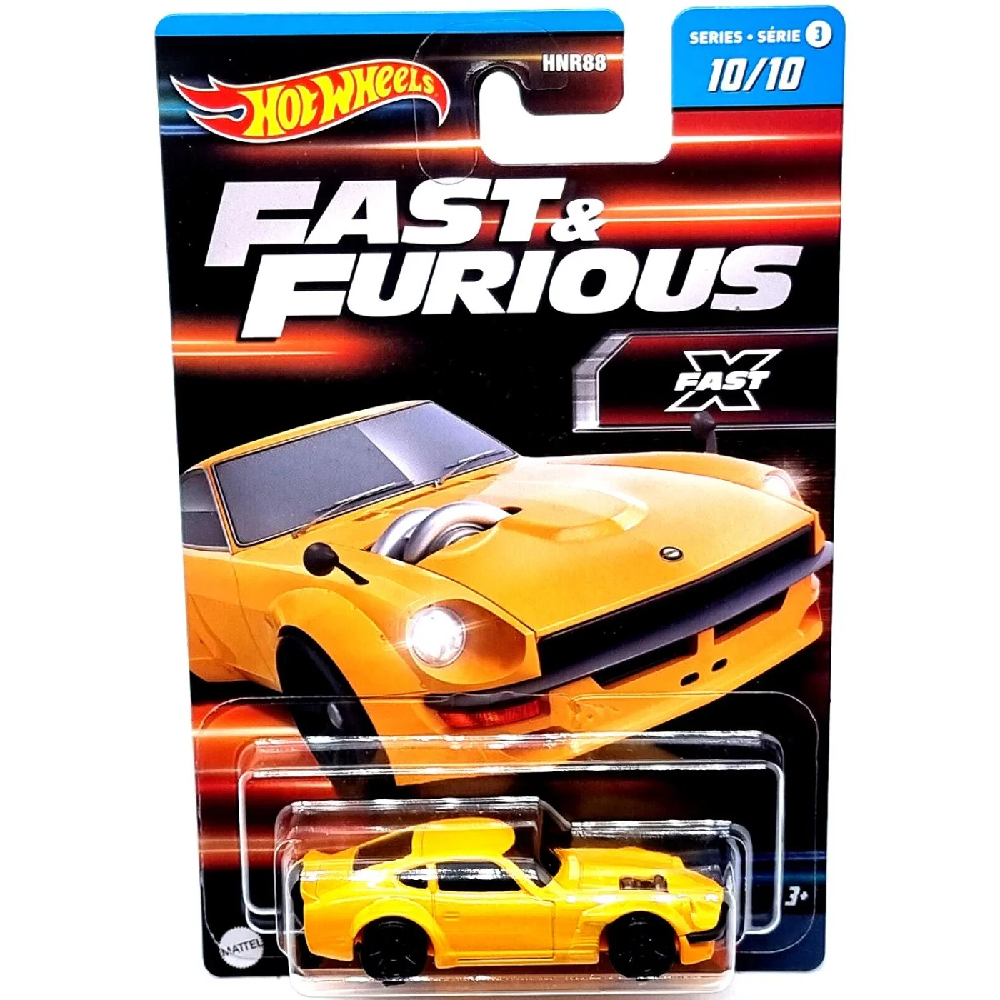 Mattel Hot Wheels - Fast And Furious, Datsun Z4DZ Custom (10/10) HNT20 (HNR88)