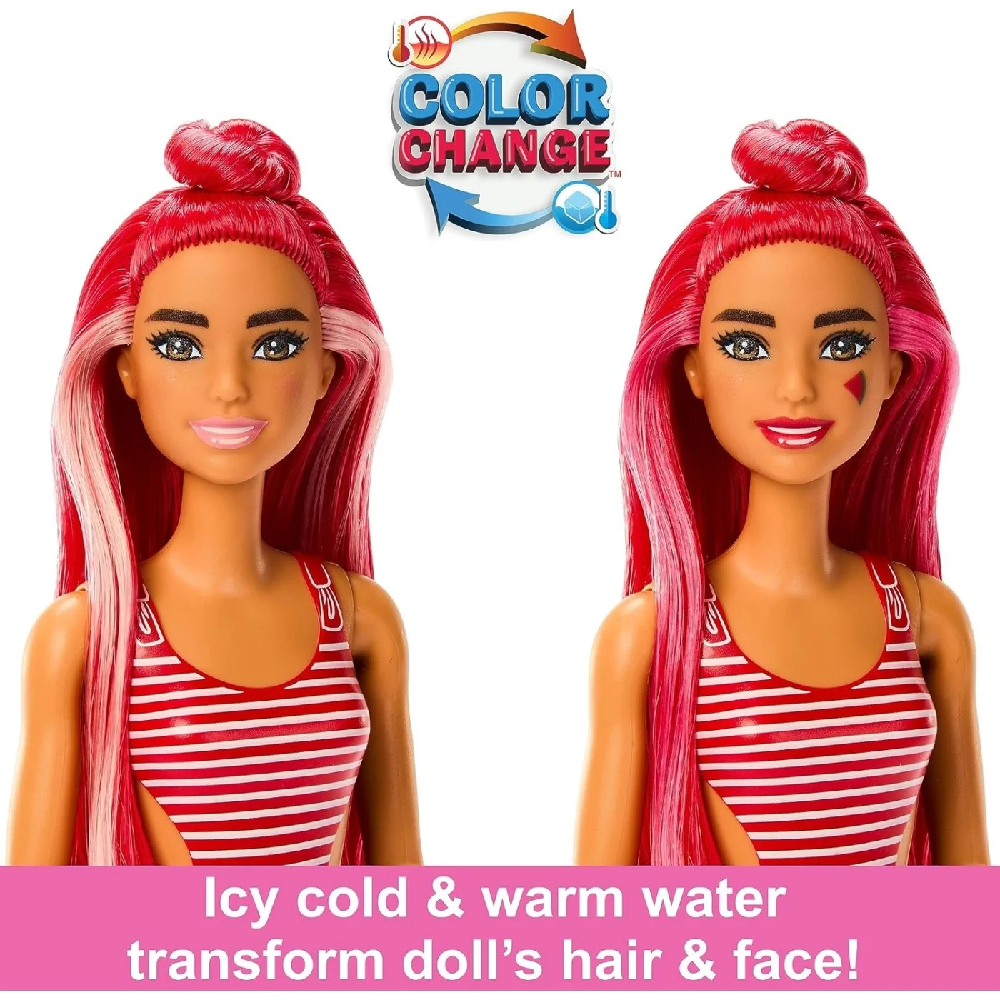 Mattel Barbie - Pop Reveal, Καρπούζι Fruit Series Με 8 Εκπλήξεις HNW43 (HNW40)