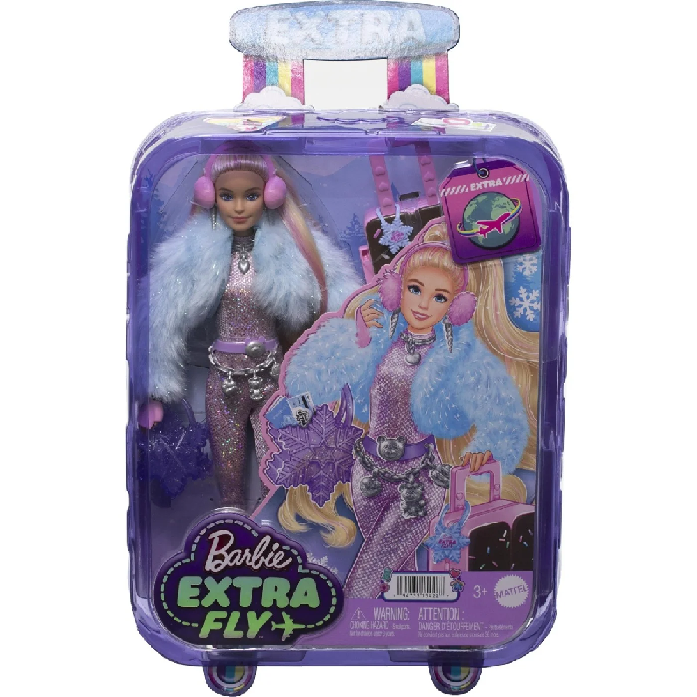 Mattel Barbie -  Extra Fly - Vacation Snow - Χιόνι HPB16 (GRN27)