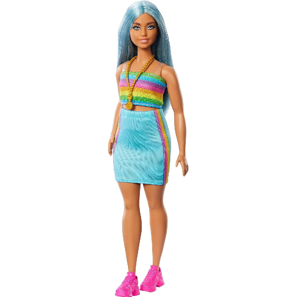 Mattel Barbie - Fashionistas Doll, No.218 Rainbow HRH16 (FBR37)