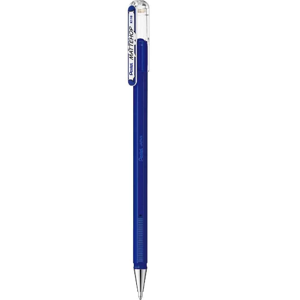 Pentel - Στυλό Mattehop Gel 1.0mm, Blue K110-VCX
