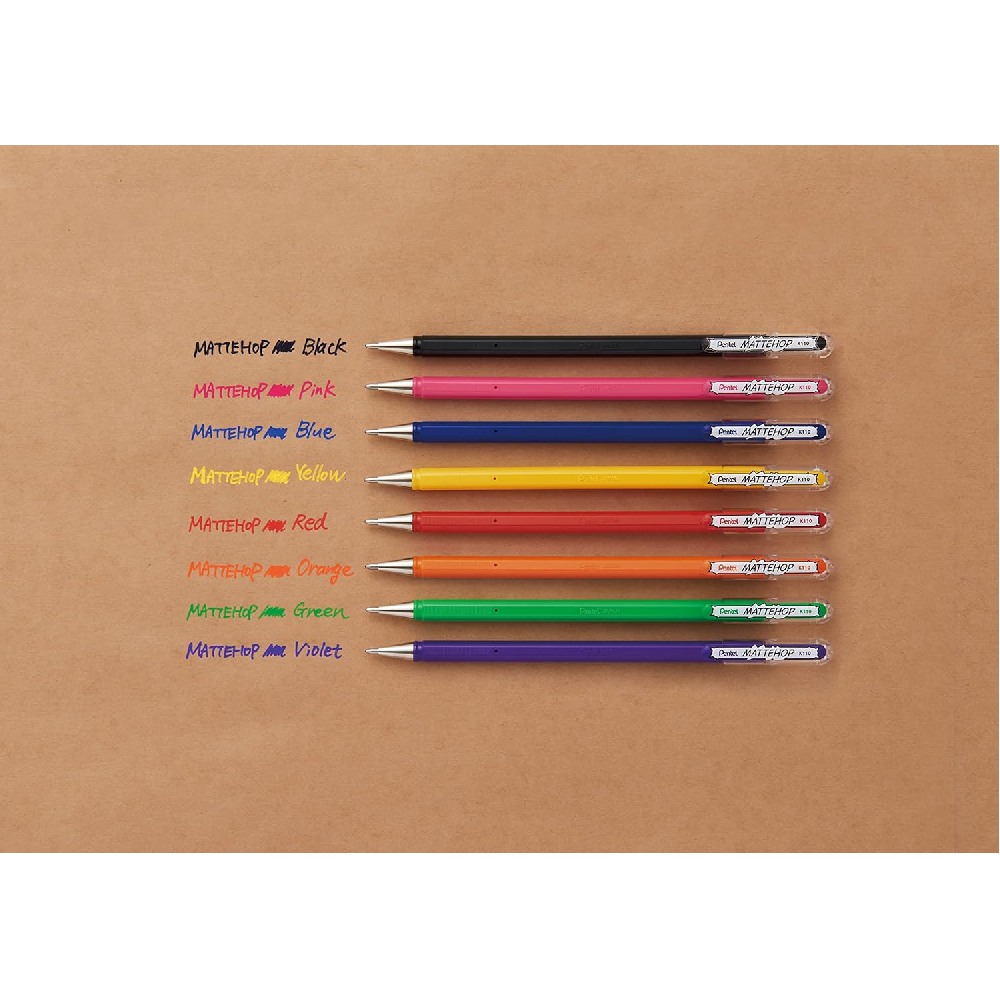 Pentel - Στυλό Hybrid Gel Grip 1.0mm, White K230-WO