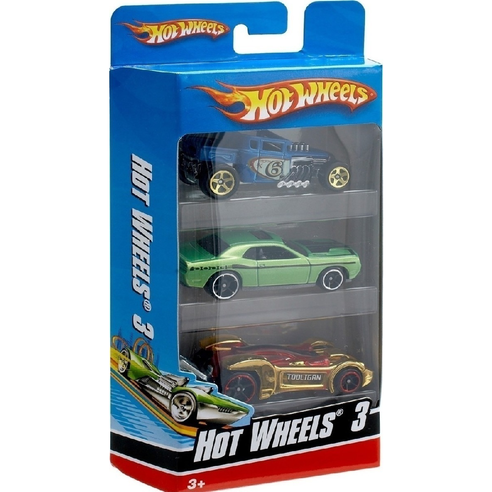 Mattel Hot Wheels - Αυτοκινητάκια Σετ Των 3 K5904