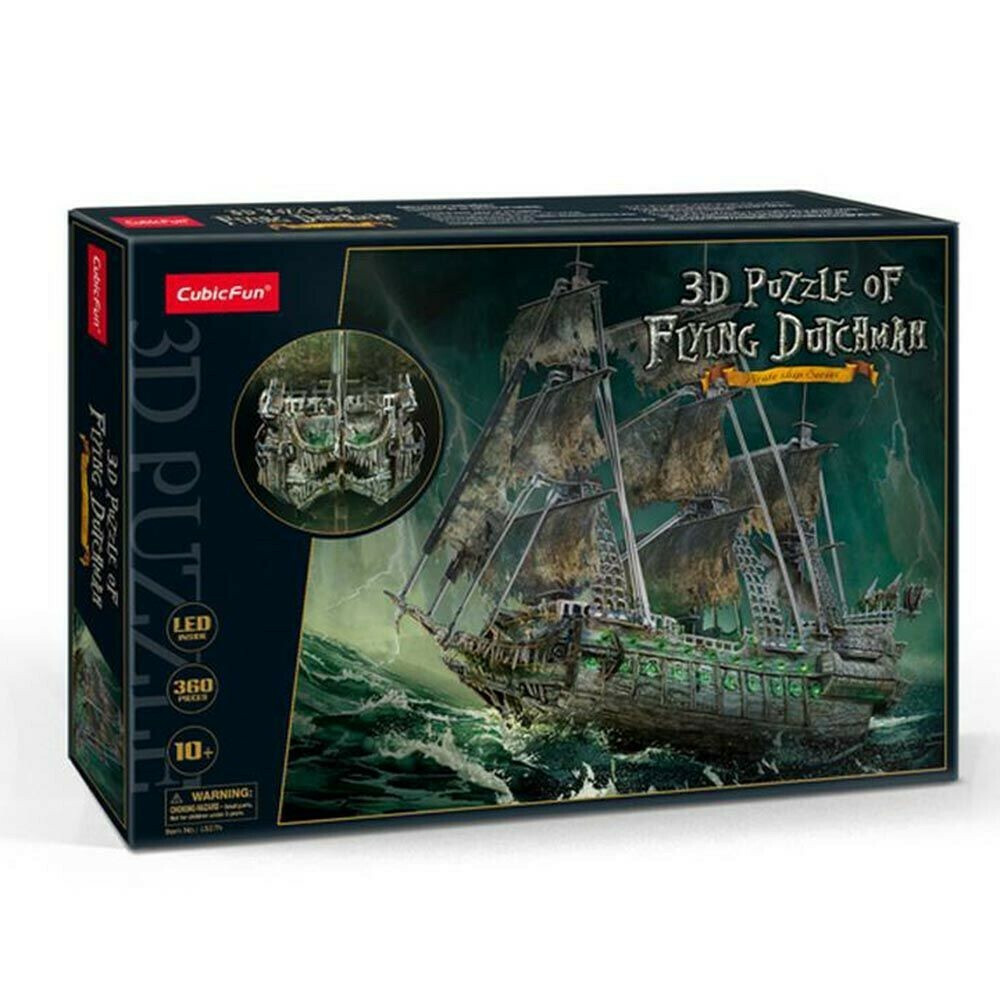 Cubic Fun - 3D Led Puzzle, Flying Dutchman 360 Pcs L527h