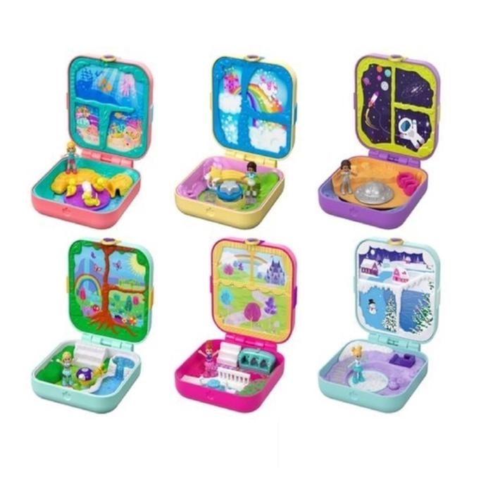 Mattel Polly Pocket Μίνι - 6 Σχέδια (GDK76)