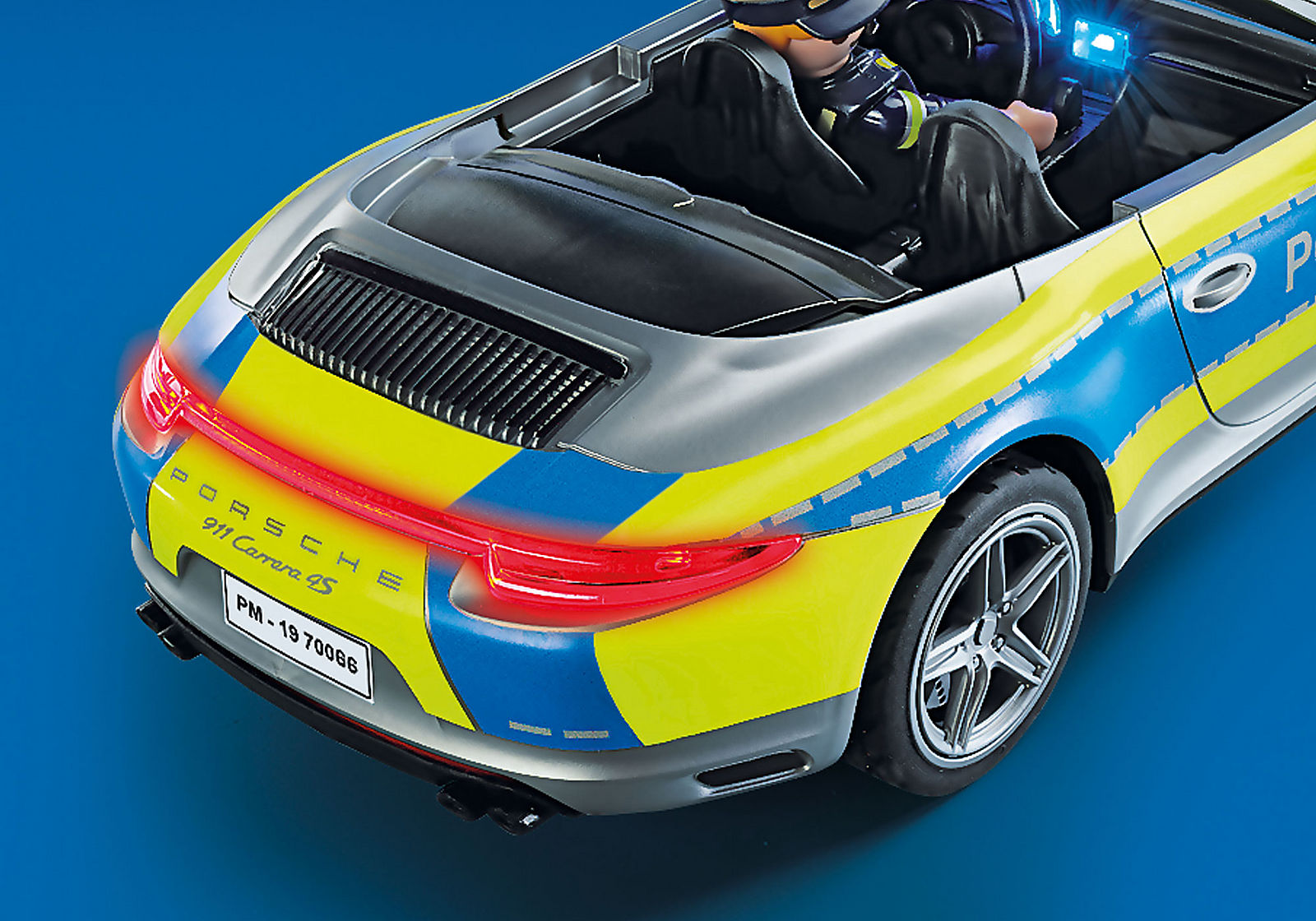 Playmobil City Action - Porsche 911 Carrera 4S Αστυνομικό Όχημα 70066