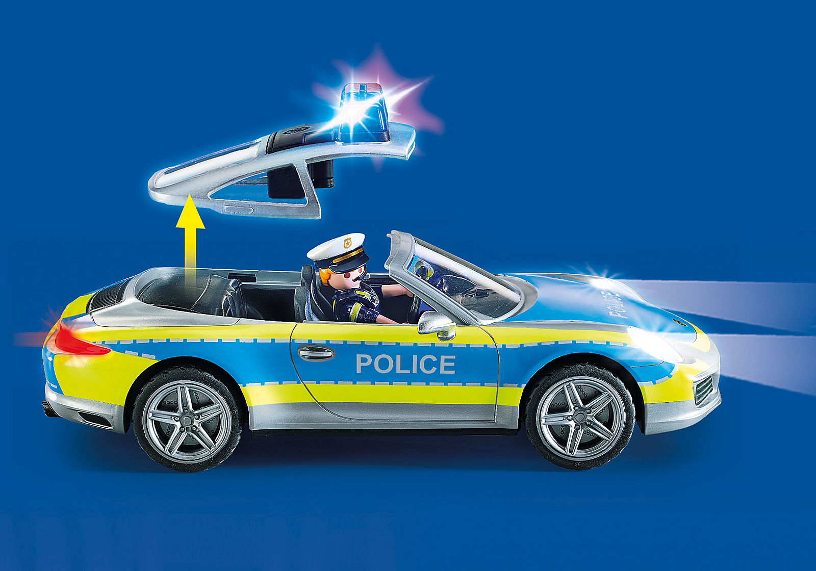 Playmobil City Action - Porsche 911 Carrera 4S Αστυνομικό Όχημα 70066