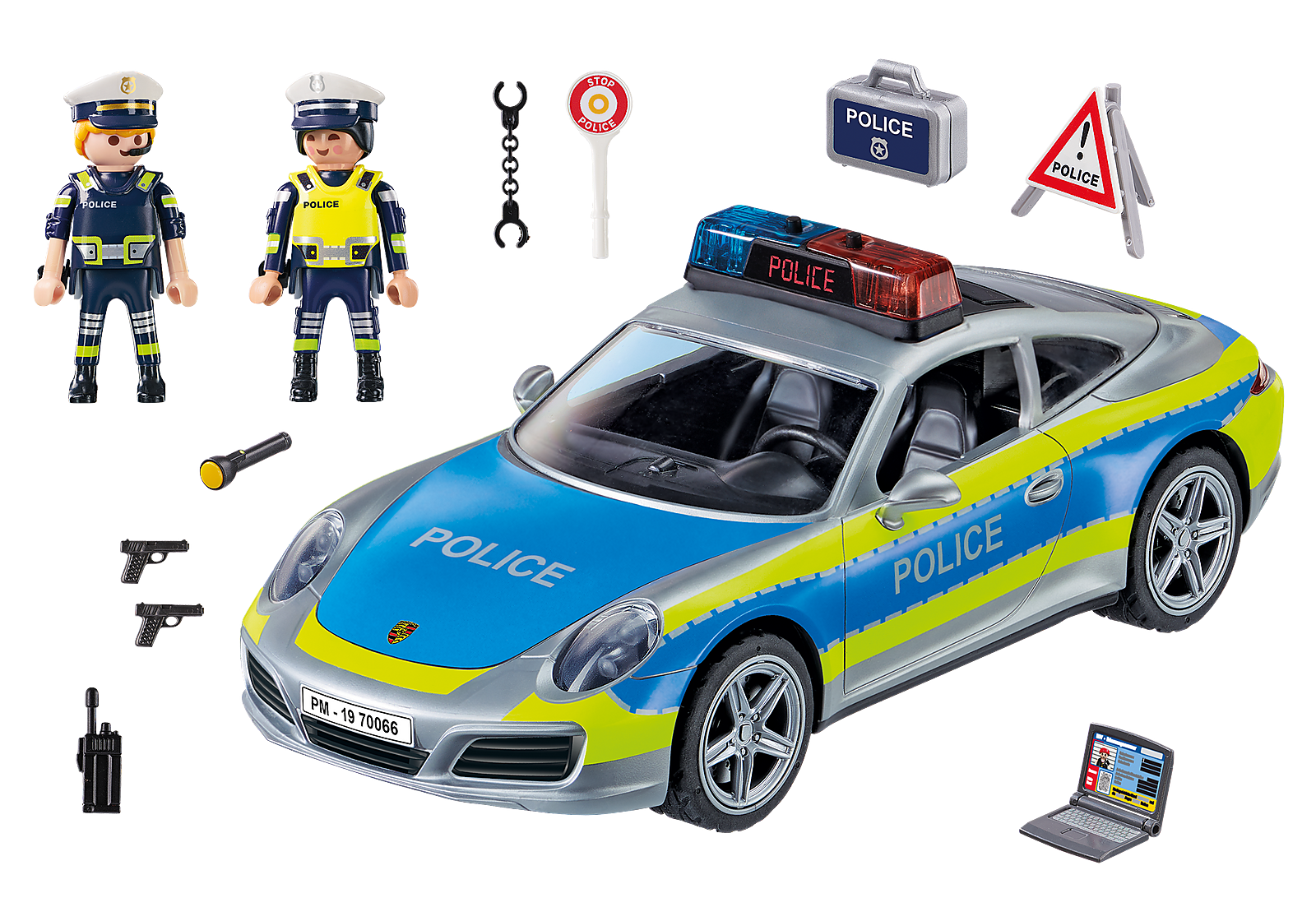 Playmobil City Action - Porsche 911 Carrera 4S Αστυνομικό Όχημα 70066