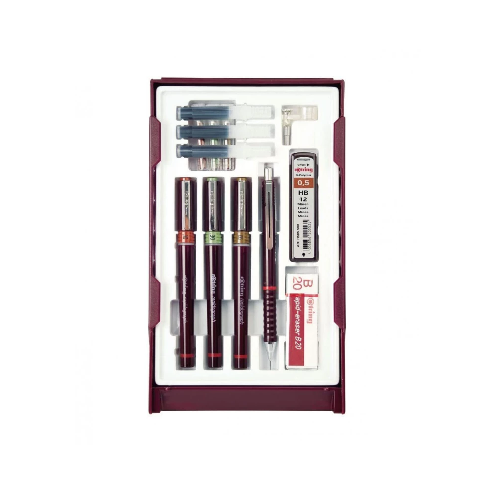 Rotring - College Set Σετ Isograph 0.10/0.30/0.50mm S0699500