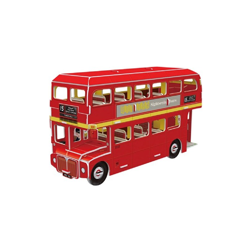 Cubic Fun – 3D Puzzle Double Decker Bus 57 Pcs S3018h