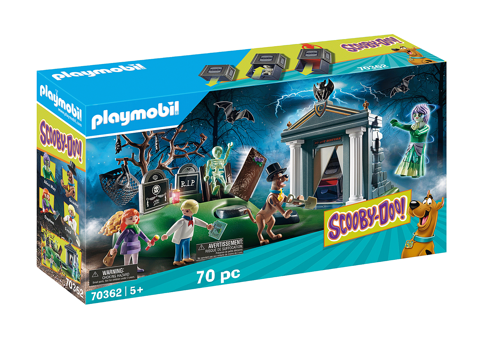 Playmobil Scooby Doo - Περιπέτεια Στο Νεκροταφείο 70362