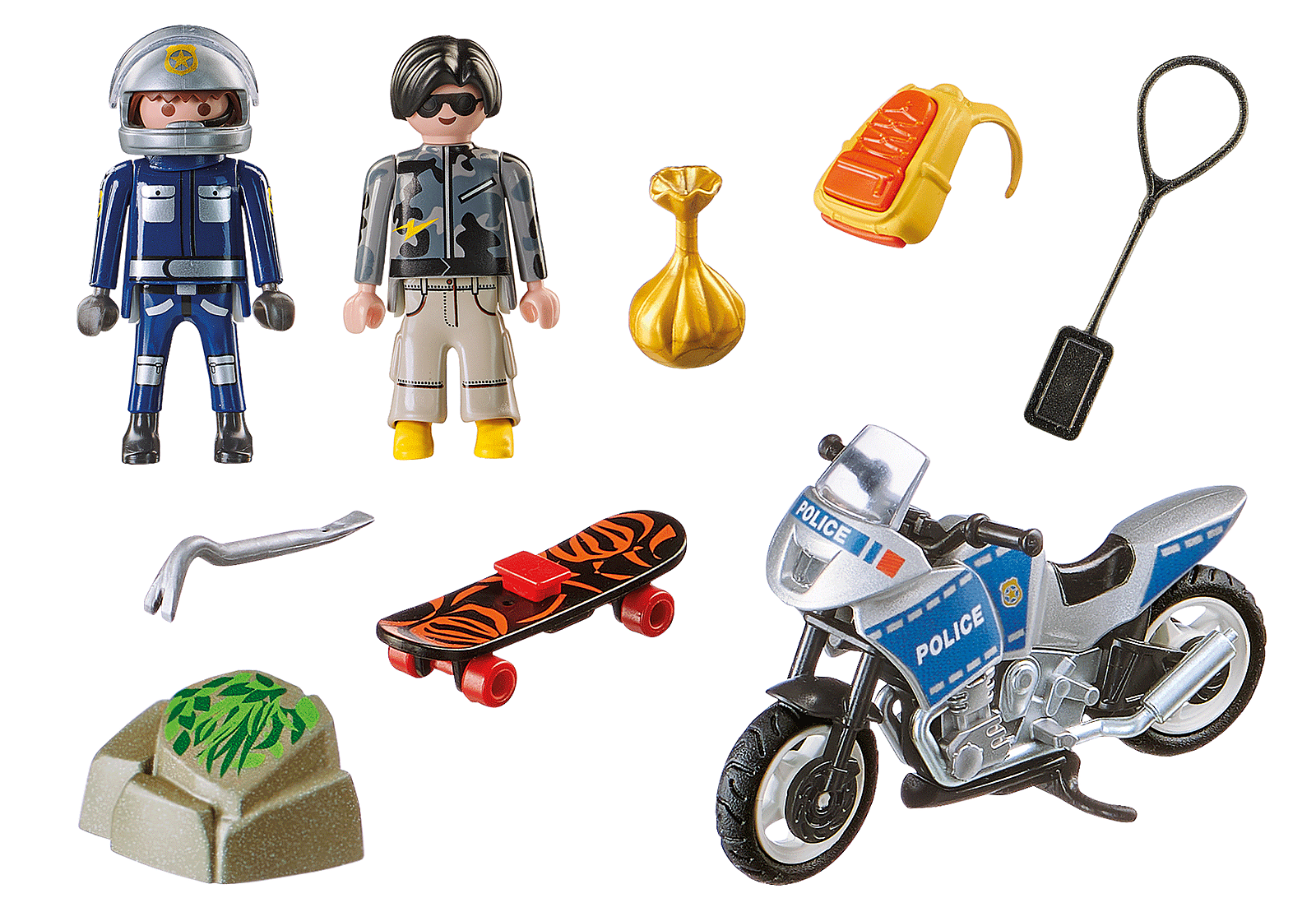 Playmobil Starter Pack - Αστυνομική Καταδίωξη 70502