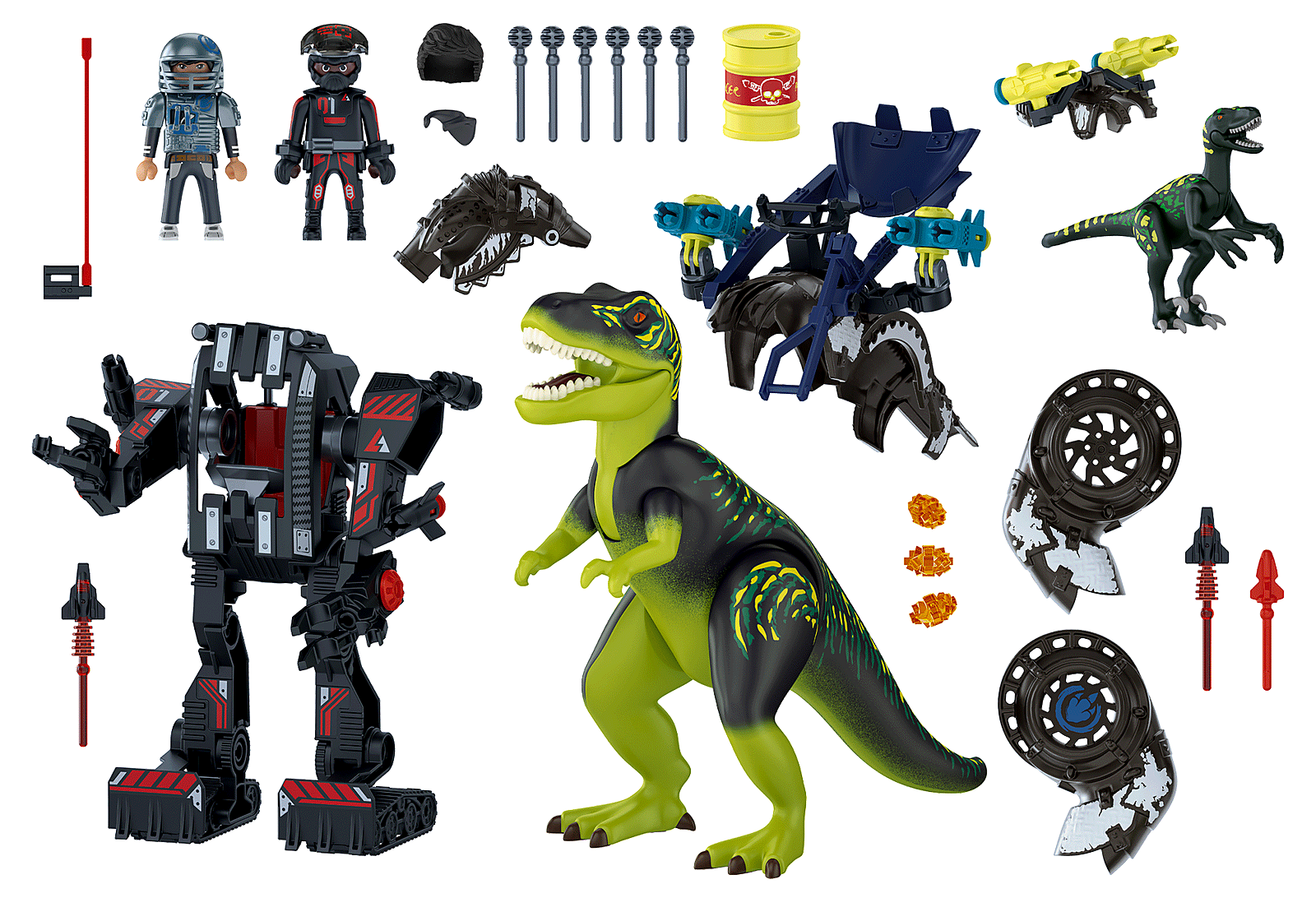 Playmobil Dino Rise - T-Rex, Η Μάχη Των Γιγάντων 70624