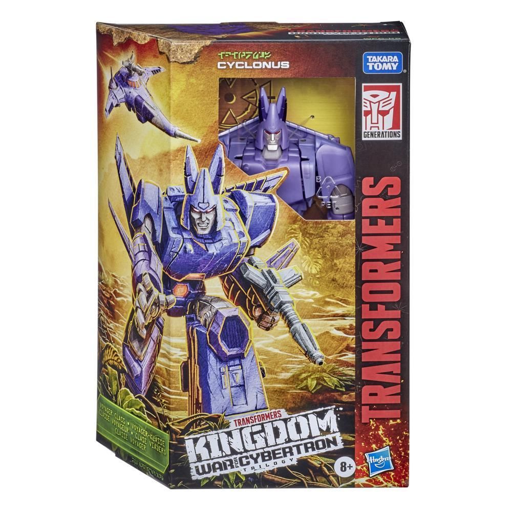 Hasbro Transformers - Kingdom War For Cybertron Voyager Class, Cyclonus F0692 (F0365)