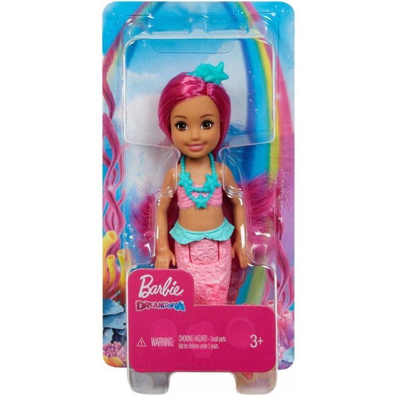 Mattel Barbie Dreamtopia - Chelsea Γοργόνα Ροζ Μαλλιά GJJ86 (GJJ85)
