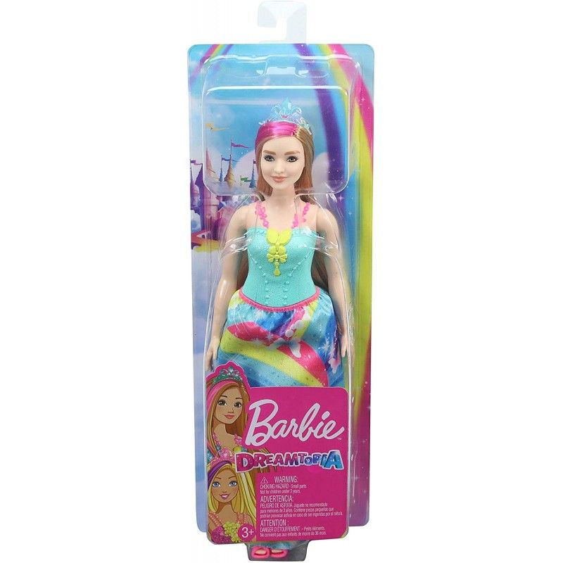 Mattel Barbie Dreamtopia - Πριγκίπισσα Κούκλα Με Ξανθά Μαλλιά Και Ροζ Ανταύγειες GJK16 (GJK12)
