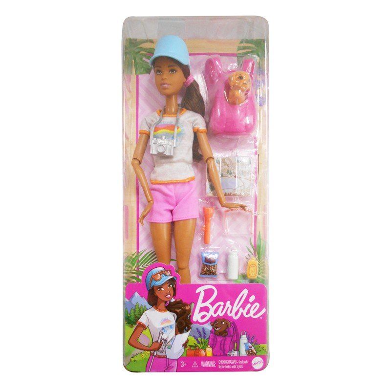 Mattel Barbie - Wellness Ημέρα Ομορφιάς Hiking Doll GRN66 (GKH73)