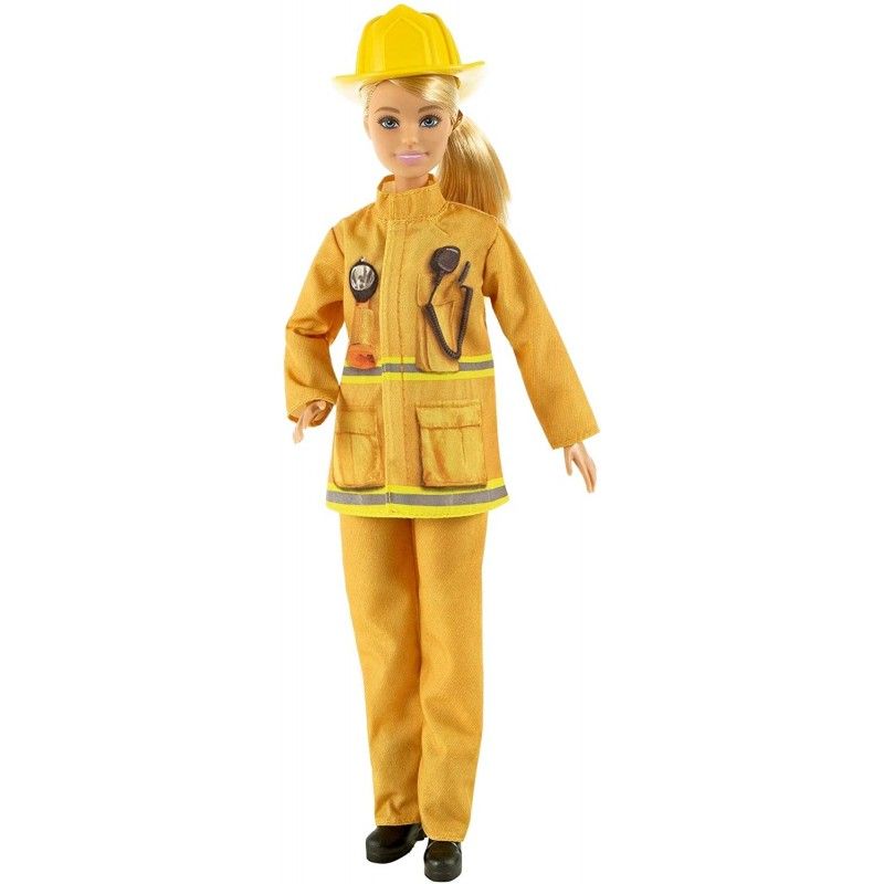 Mattel Barbie - Ξανθιά Κούκλα Πυροσβέστης GTN83 (GTN82)