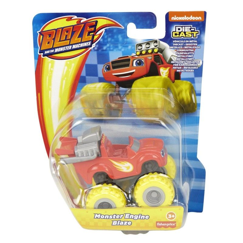 Fisher Price Blaze - Die Cast, Monster Engine Blaze GWX77 (CGF20)