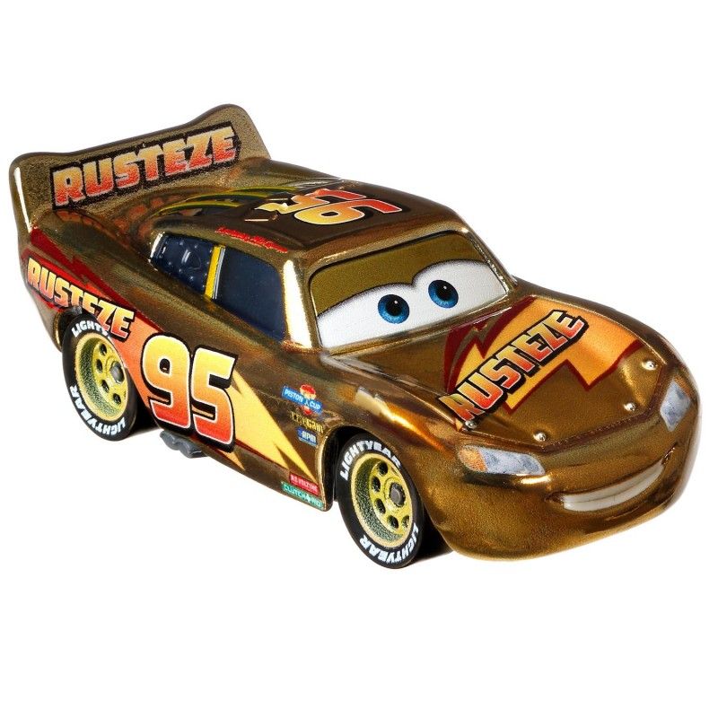 Mattel Cars - Lightning McQueen Gold GYG27