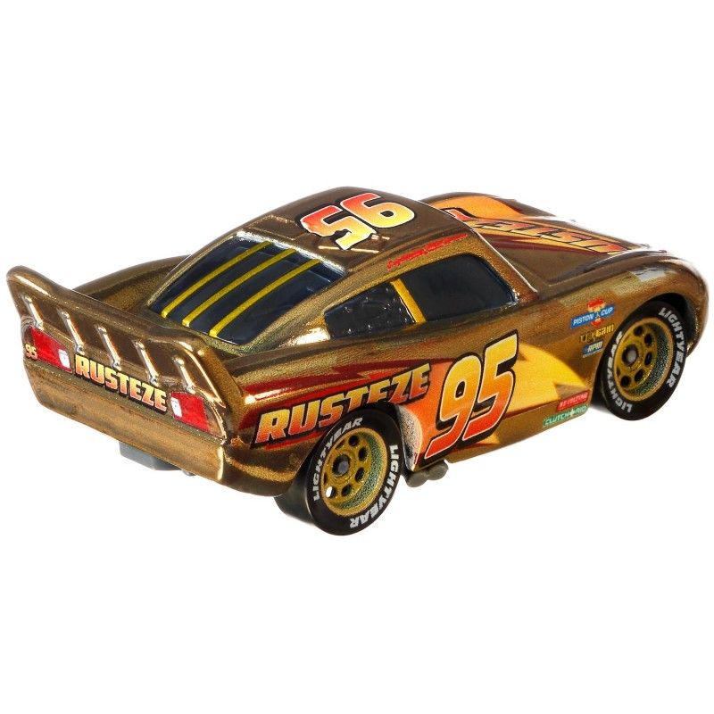 Mattel Cars - Lightning McQueen Gold GYG27