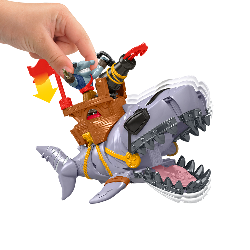 Fisher-Price Imaginext - Pirate & Mega Mouth Shark DHH66 (DHH64)