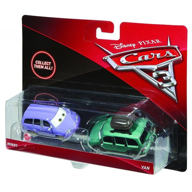 Mattel Cars - Σετ Με 2 Αυτοκινητάκια Minny & Van DXW06 (DXV99)