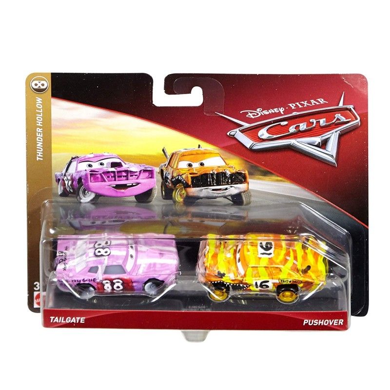 Mattel Cars - Σετ Με 2 Αυτοκινητάκια Tailgate & Pushover FLH65 (DXV99)