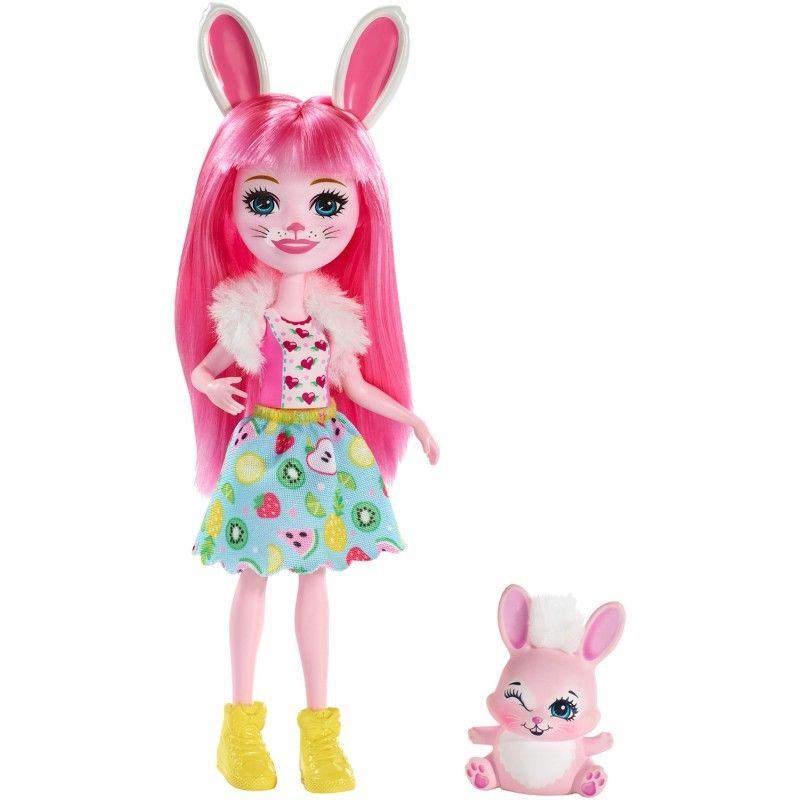 Mattel Enchantimals – Κούκλα Και Ζωάκι Bree Bunny & Twist FXM73 (DVH87)