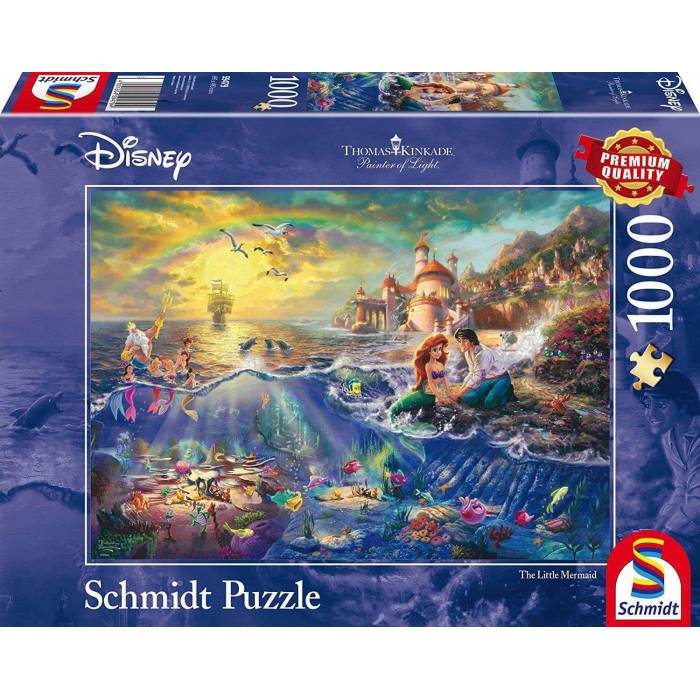 Schmidt Spiele – Puzzle Η Μικρή Γοργόνα 1000 Pcs 59479