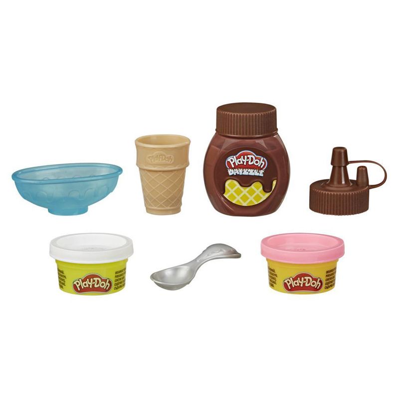 Hasbro Play-Doh - Kitchen Creations, Mini Drizzle Ice Cream Playset F0654