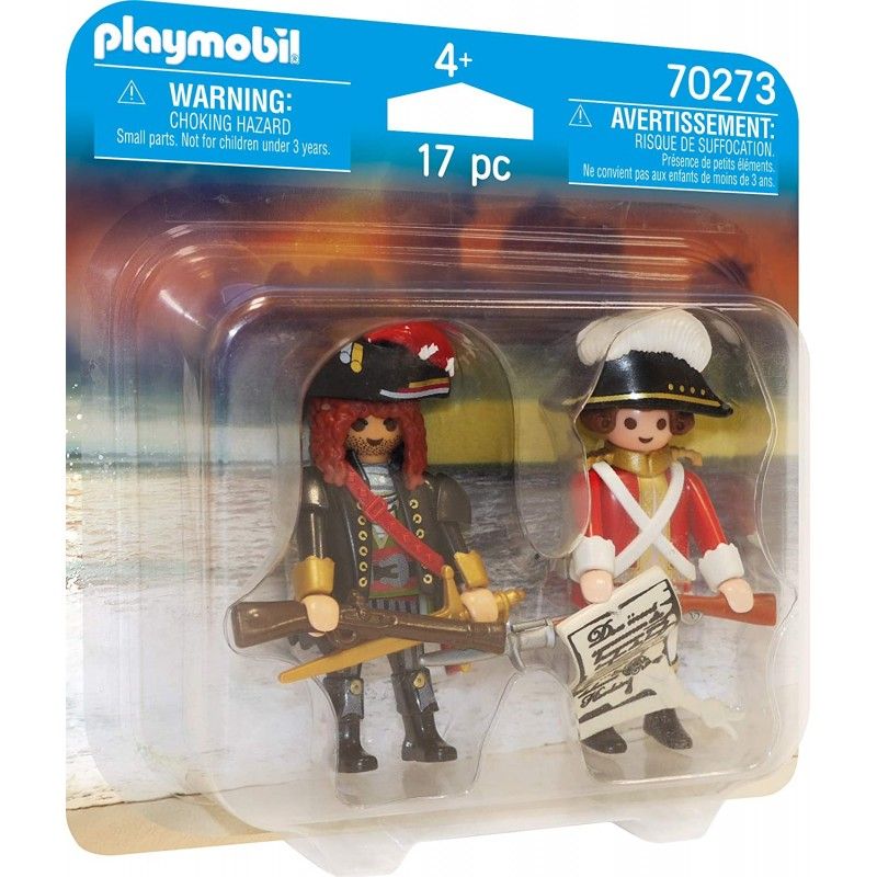 Playmobil Duopack - Πειρατής Και Λιμενοφύλακας 70273