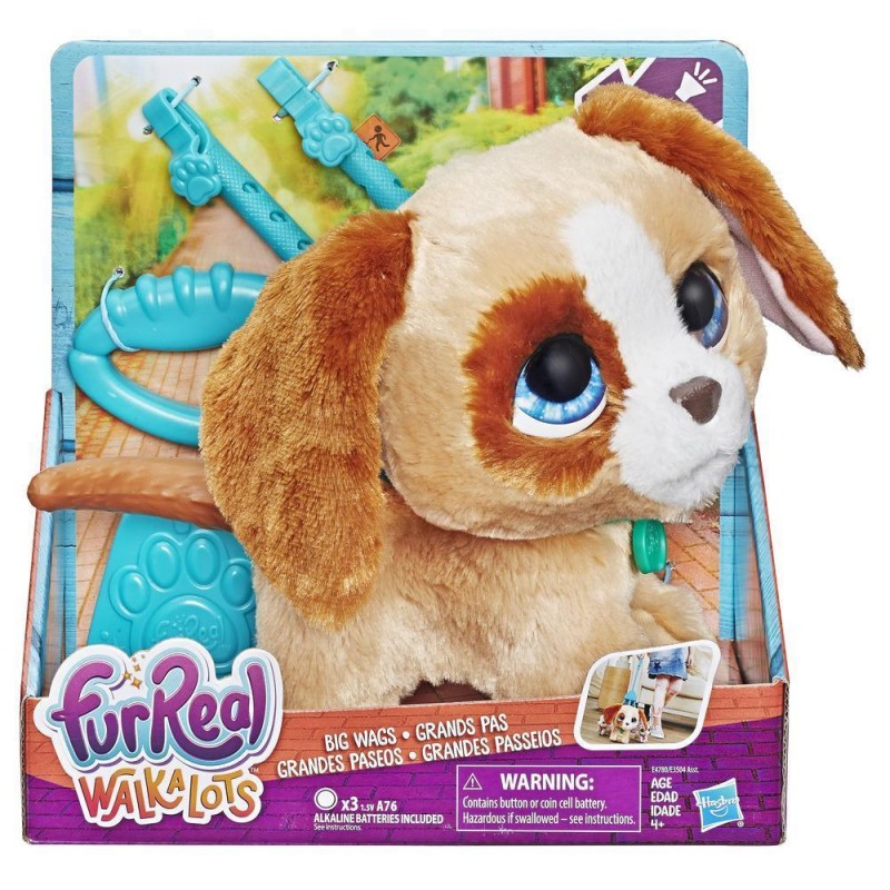 Hasbro FurReal - Walkalots Big Wags, Pup - Σκυλάκι E4780