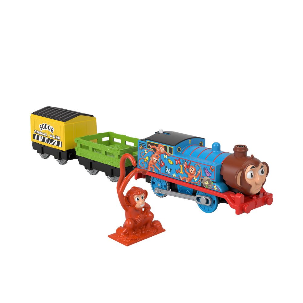 Fisher Price Thomas & Friends – Μηχανοκίνητο Τρενάκι Σαφάρι Monkey Thomas Engine GLK70 (GLK69)