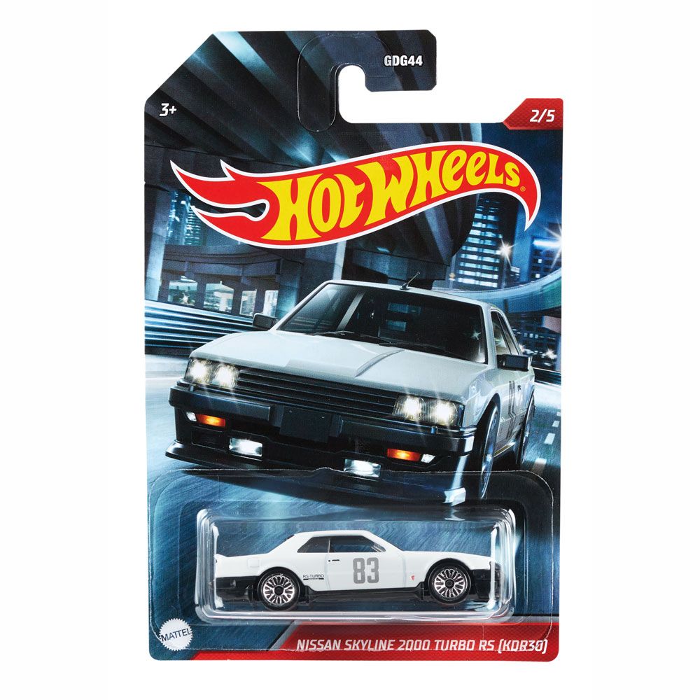 Mattel Hot Wheels - Cult Racers, Nissa Skyline 2000 Turbo RS (KDR30) GRP19 (GYN19)