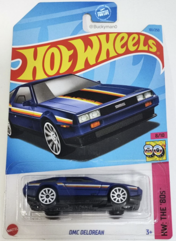 Mattel Hot Wheels - Αυτοκινητάκι DMC Delorean , HW The '80s HKJ65 (5785)