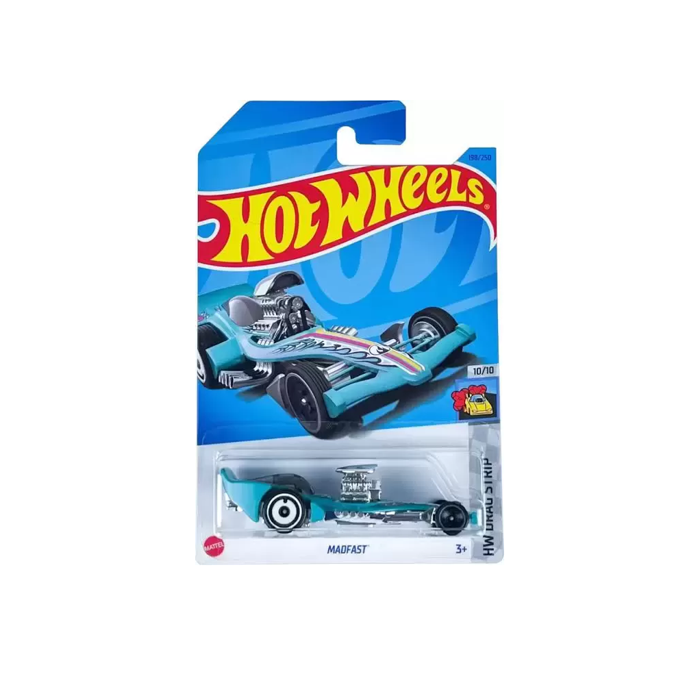 Mattel Hot Wheels - Αυτοκινητάκι Madfast 10/10 , Hw Drag Strip HKK99 (5785)