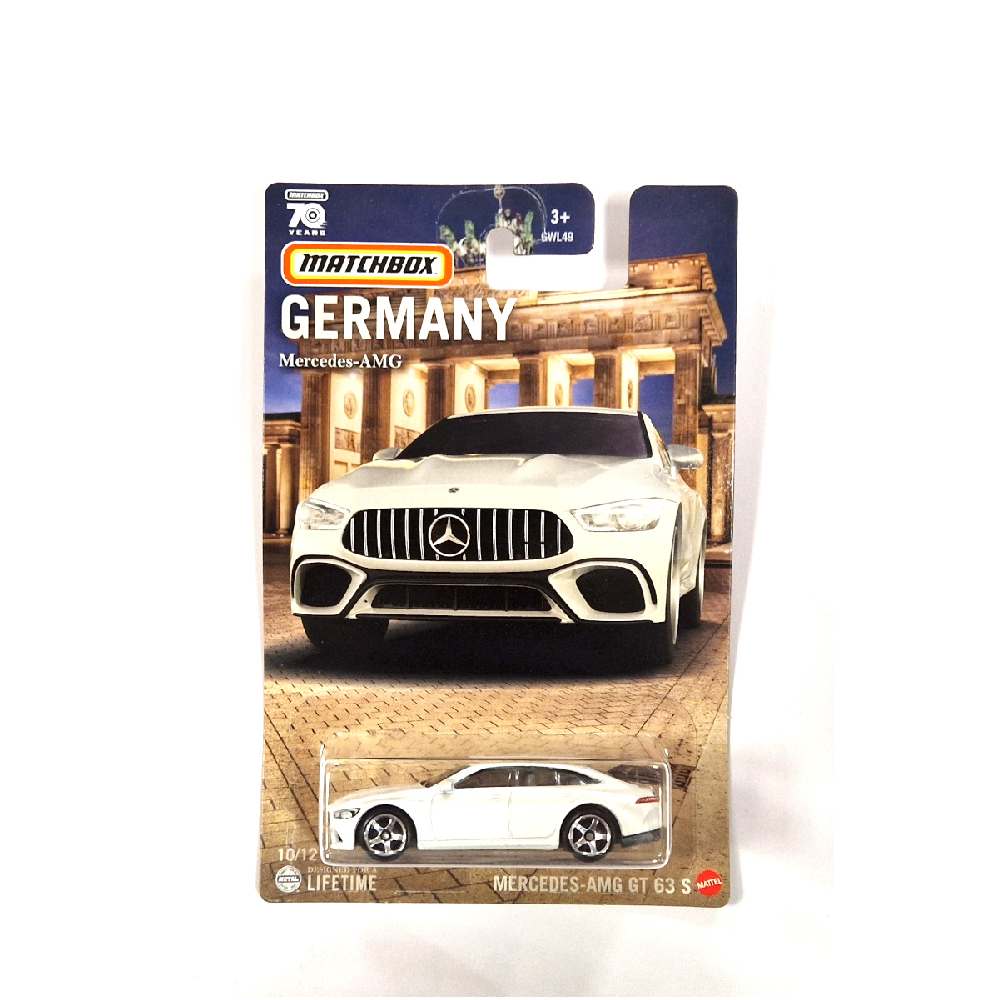 Mattel Matchbox - Αυτοκινητάκι Γερμανικό Μοντέλο, Mercedes AMG (10/12) HPC65 (GWL49)