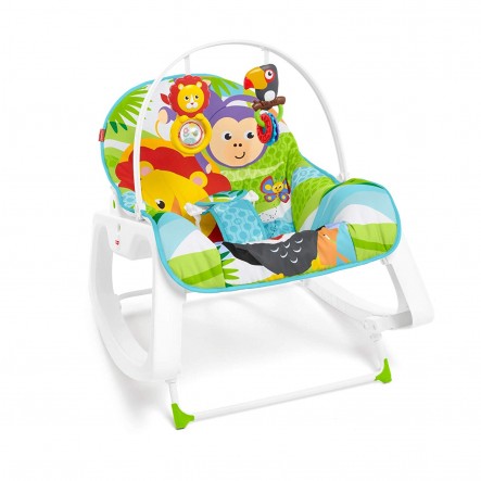 Fisher Price - Infant To Toddler, Ριλάξ/Κούνια Λιονταράκι GNV69