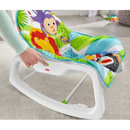 Fisher Price - Infant To Toddler, Ριλάξ/Κούνια Λιονταράκι GNV69