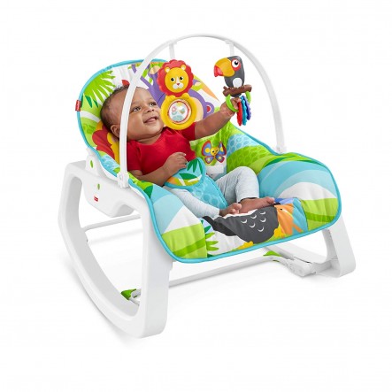 Fisher Price - Infant To Toddler, Ριλάξ/Κούνια Λιονταράκι GNV69