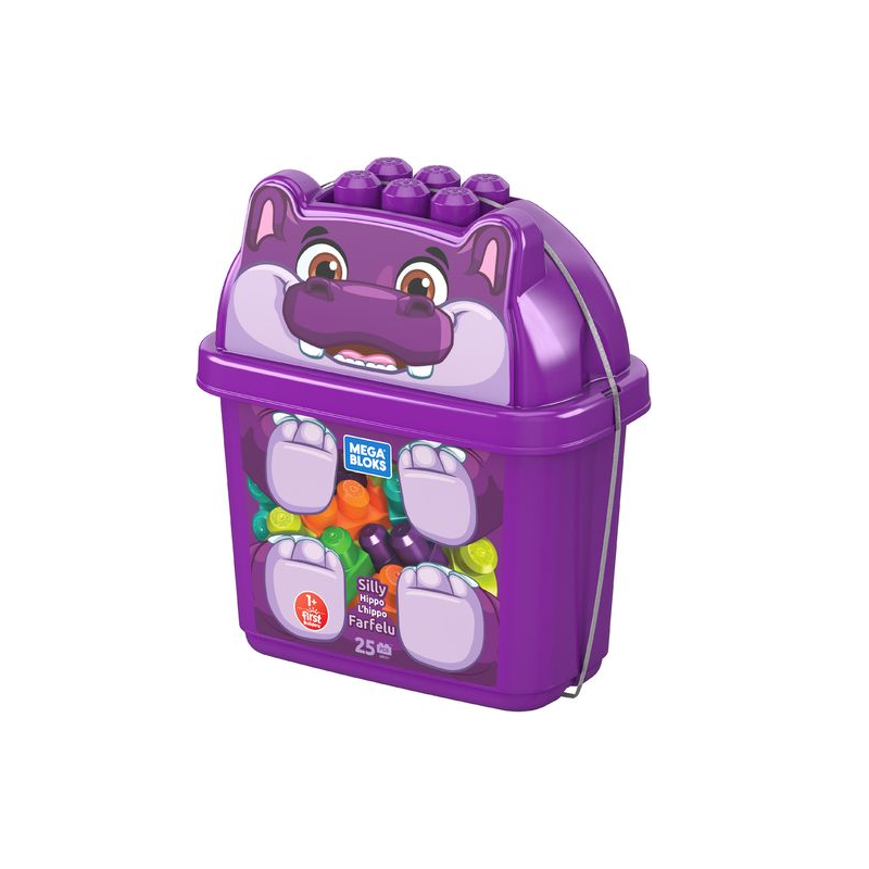Fisher Price - Mega Blocks, Τουβλάκια Ιπποπόταμος GRV21 (GCT46)