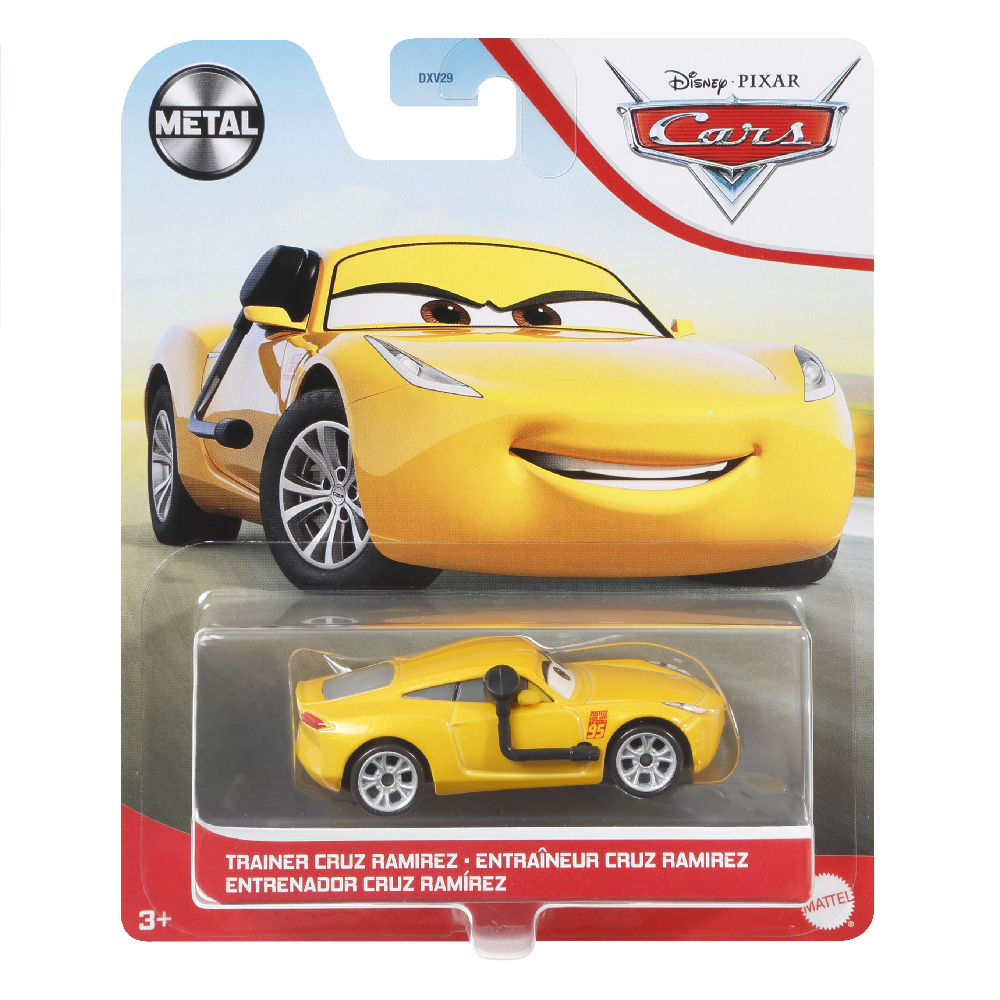 Mattel Cars - Αυτοκινητάκι Trainer Cruz Ramirez GXG61 (DXV29)