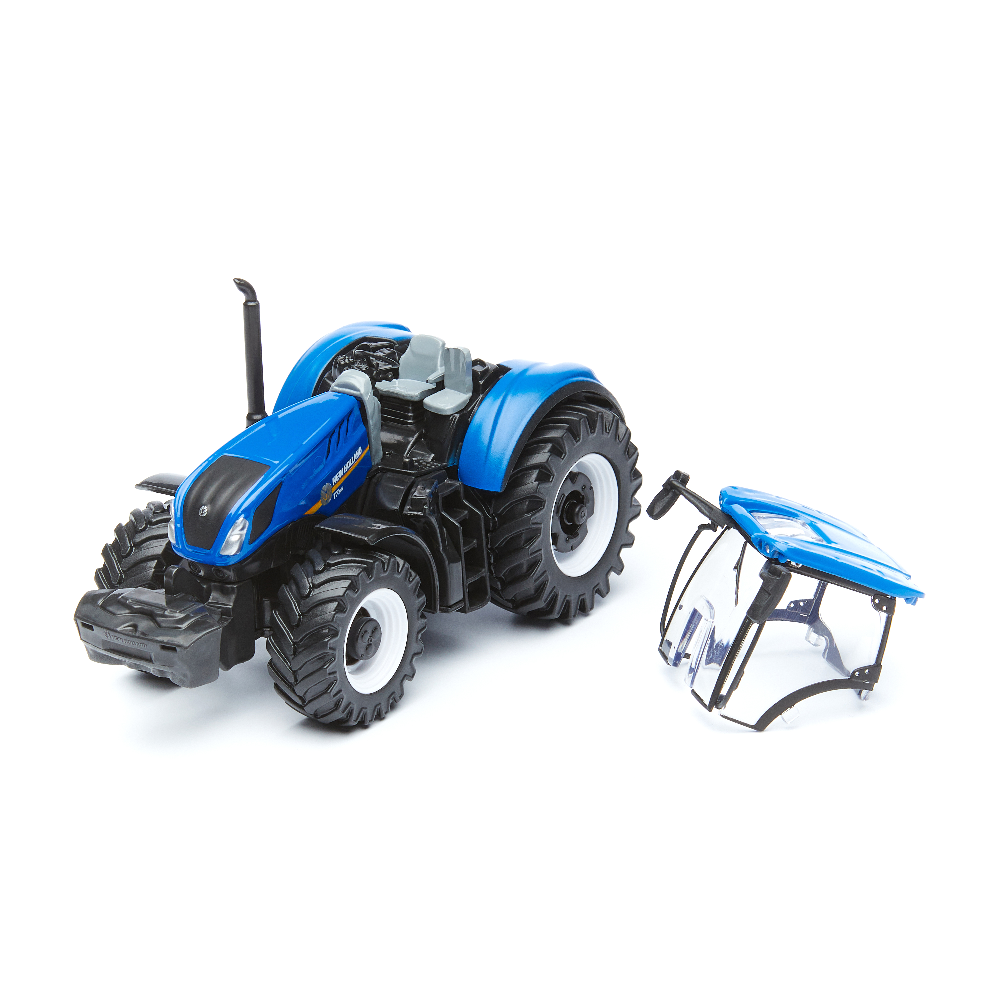 Bburago - New Holland Agriculture, Farm Tracktor With Tree Forwarder 18-31655 (18-31650)