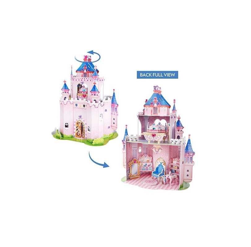 Cubic Fun - 3D Puzzle Princess Secret Garden 92 Pcs E1623h